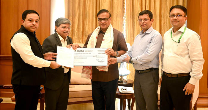 Indian Ports Association contributes to Assam CMRF